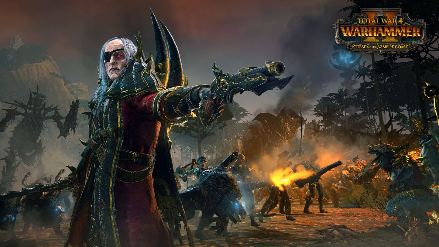 Total War: WARHAMMER II - Curse of the Vampire Coast (PC) - Steam Key - GLOBAL   - Sega Games [Email/Instant Delivery]