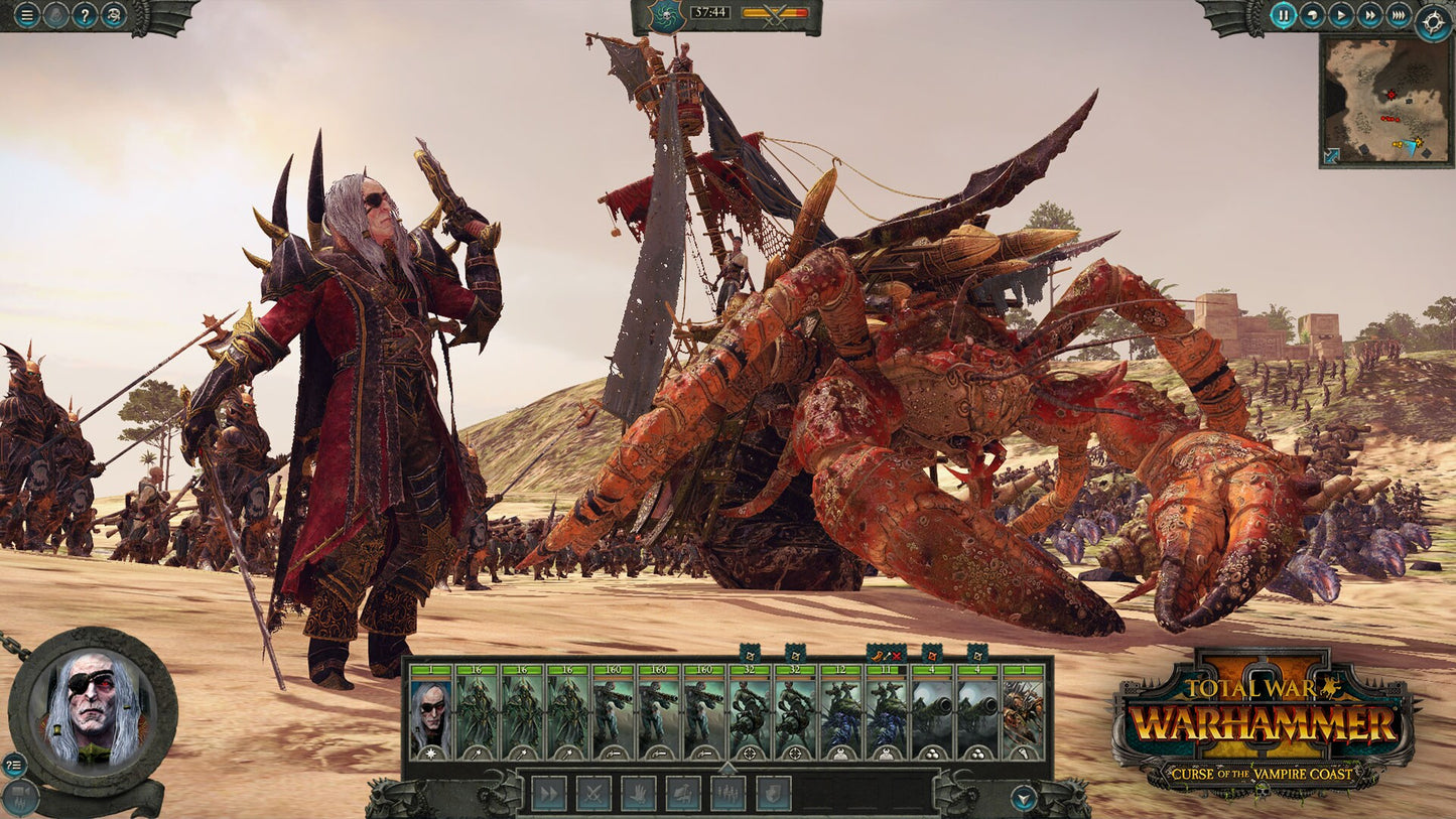 Total War: WARHAMMER II - Curse of the Vampire Coast (PC) - Steam Key - GLOBAL   - Sega Games [Email/Instant Delivery]