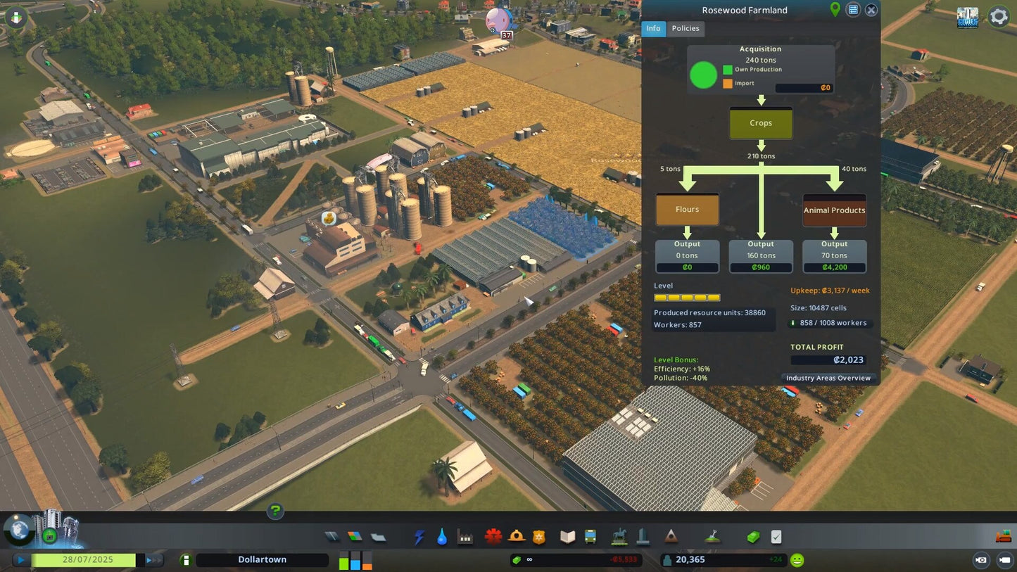 Cities: Skylines - Industries Steam Key NORTH AMERICA   - Paradox Interactive [Email/Instant Delivery]