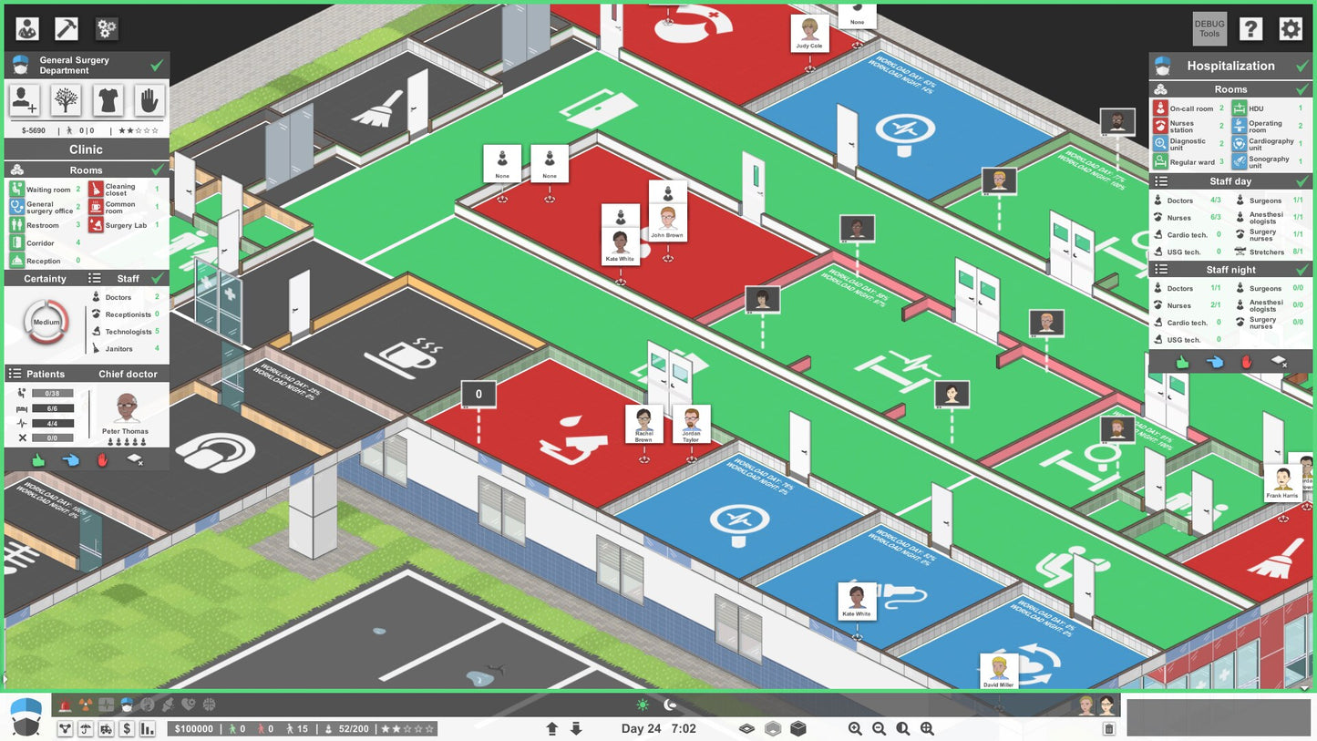 Project Hospital (PC) - Steam Key - GLOBAL   - Oxymoron Games [Email/Instant Delivery]