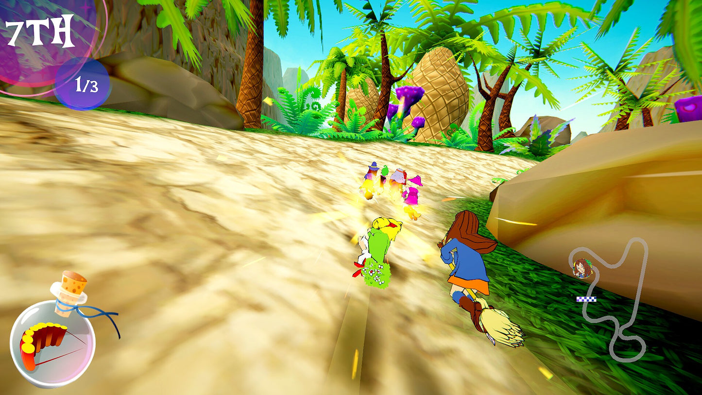 Bibi Blocksberg - Big Broom Race 3 Steam Key GLOBAL   - TREVA Entertainment [Email/Instant Delivery]