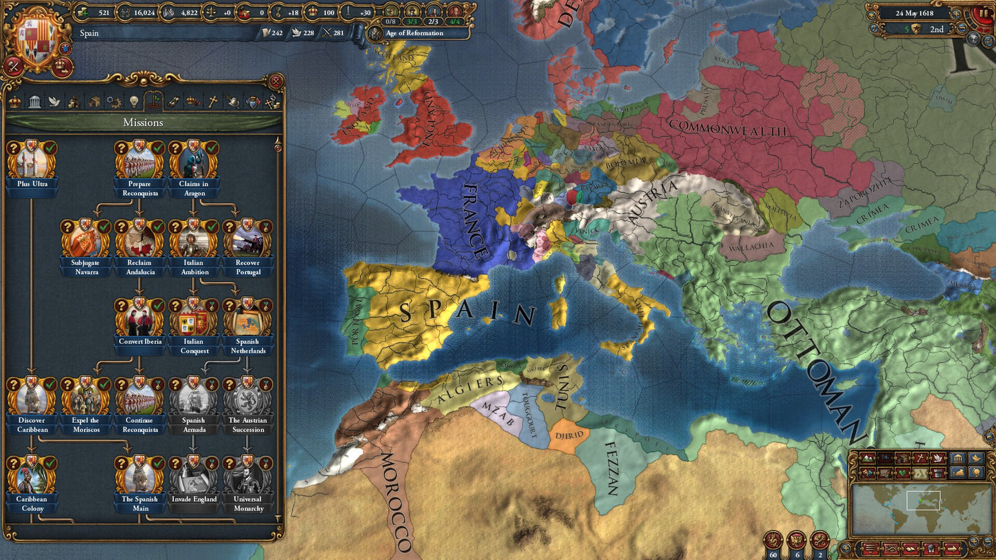 Europa Universalis IV: Golden Century - Immersion Pack (PC) - Steam Key - GLOBAL   - Paradox Interactive [Email/Instant Delivery]