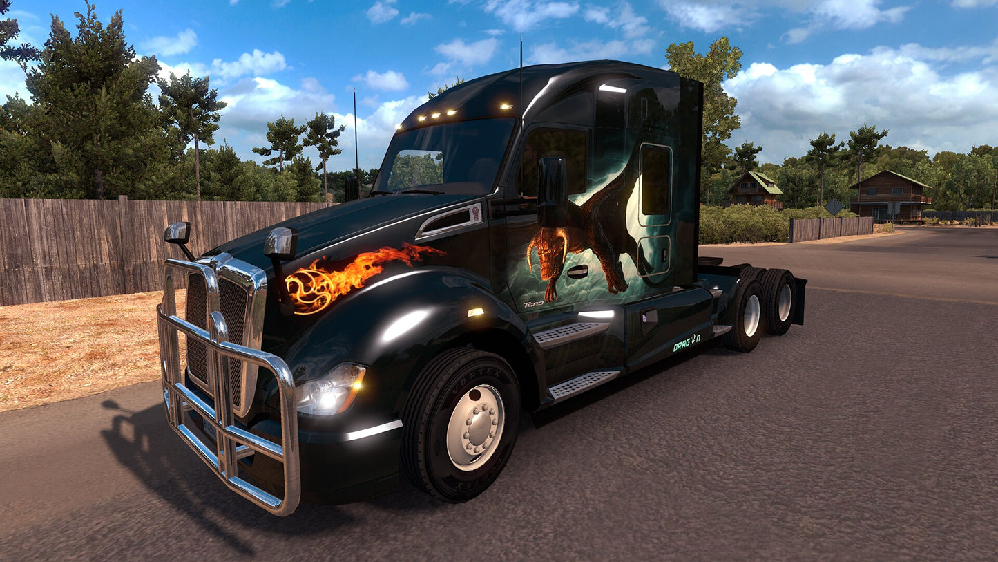 American Truck Simulator - Dragon Truck Design Pack Steam Gift GLOBAL   - SCS Software [Email/Instant Delivery]