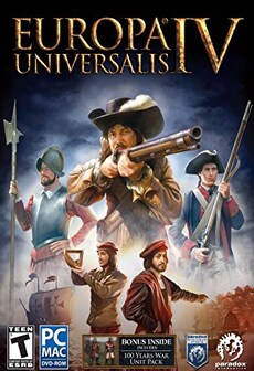 Europa Universalis IV Steam Gift GLOBAL   - Paradox Interactive [Email/Instant Delivery]