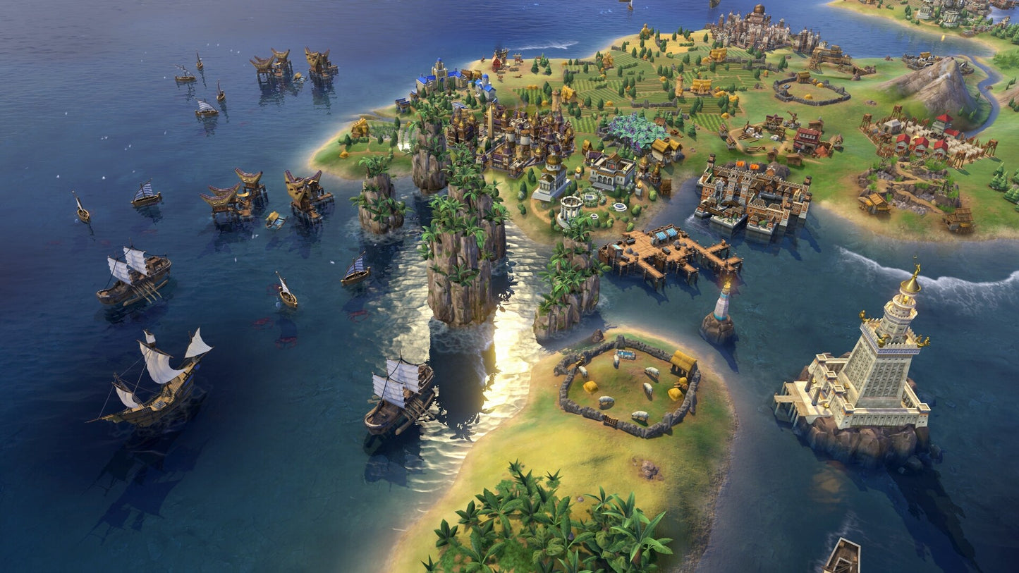 Sid Meier's Civilization VI - Khmer and Indonesia Civilization & Scenario Pack (PC) - Steam Key - GLOBAL   - 2K [Email/Instant Delivery]