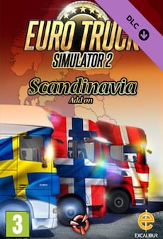 Euro Truck Simulator 2 - Scandinavia Steam Key GLOBAL   - SCS Software [Email/Instant Delivery]