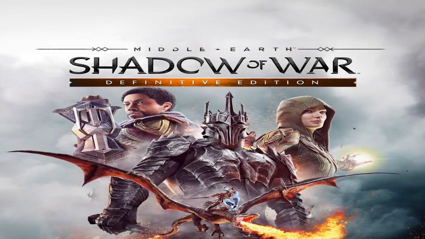 Middle-earth: Shadow of War | Definitive Edition (PC) - Steam Key - GLOBAL   - WB Games [Email/Instant Delivery]