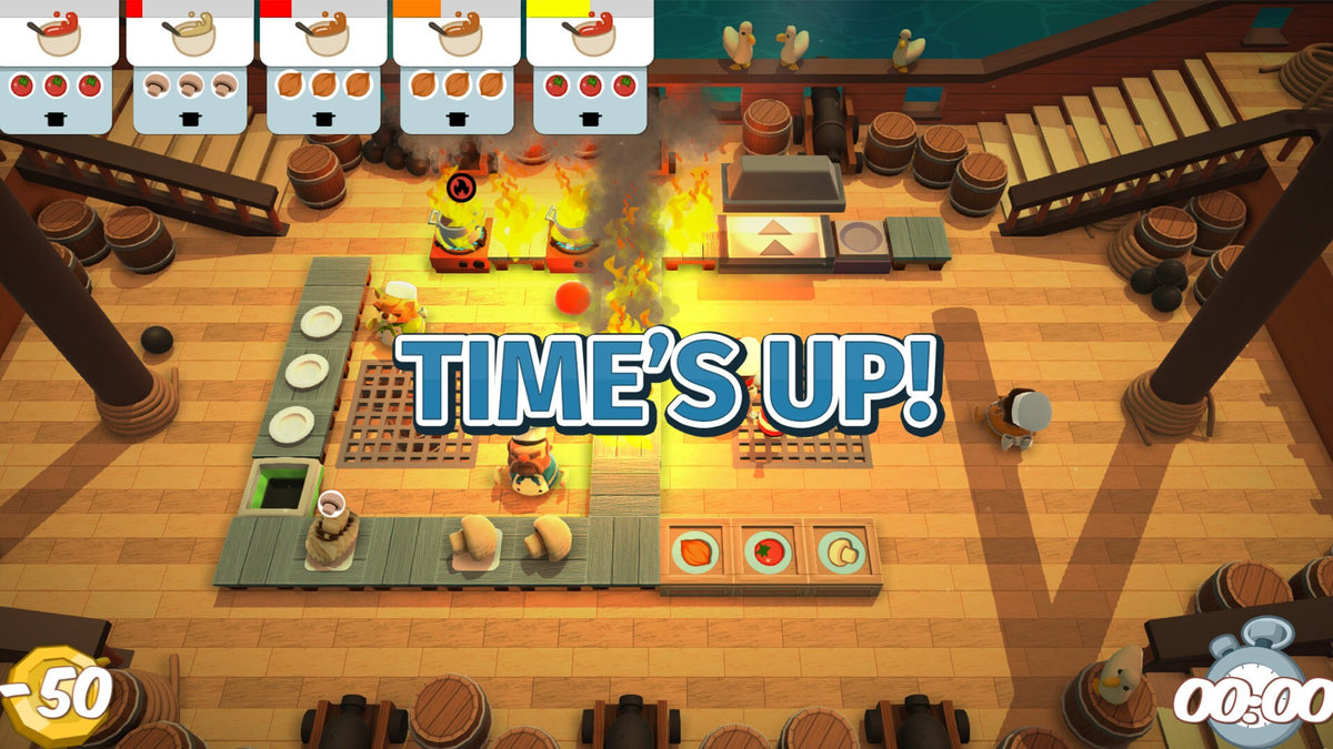 OVERCOOKED! 1 & 2 BUNDLE Steam Key GLOBAL   - Team17 [Email/Instant Delivery]