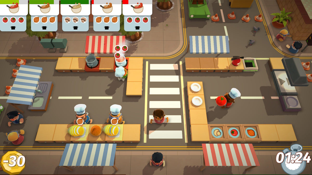 OVERCOOKED! 1 & 2 BUNDLE Steam Key GLOBAL   - Team17 [Email/Instant Delivery]
