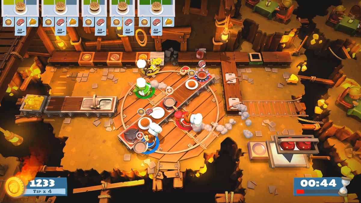 OVERCOOKED! 1 & 2 BUNDLE Steam Key GLOBAL   - Team17 [Email/Instant Delivery]