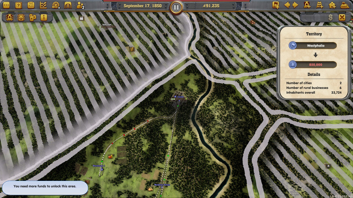 Railway Empire - Germany Steam Gift NORTH AMERICA   - Kalypso Media Digital [Email/Instant Delivery]