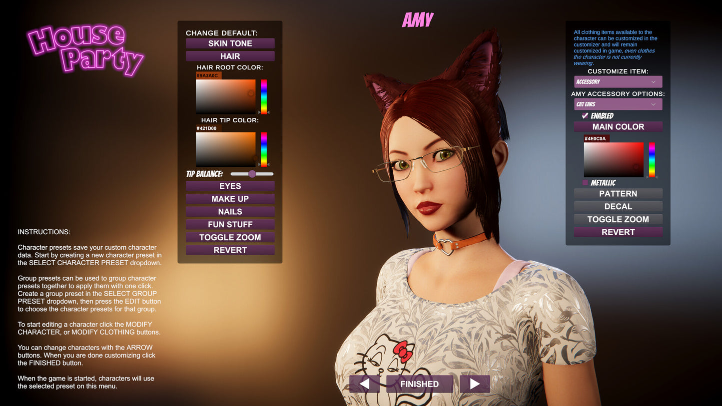 House Party PC Steam CD Key   Rest of the world (RoW) - custom Eek! Games - [Email/Instant Delivery]