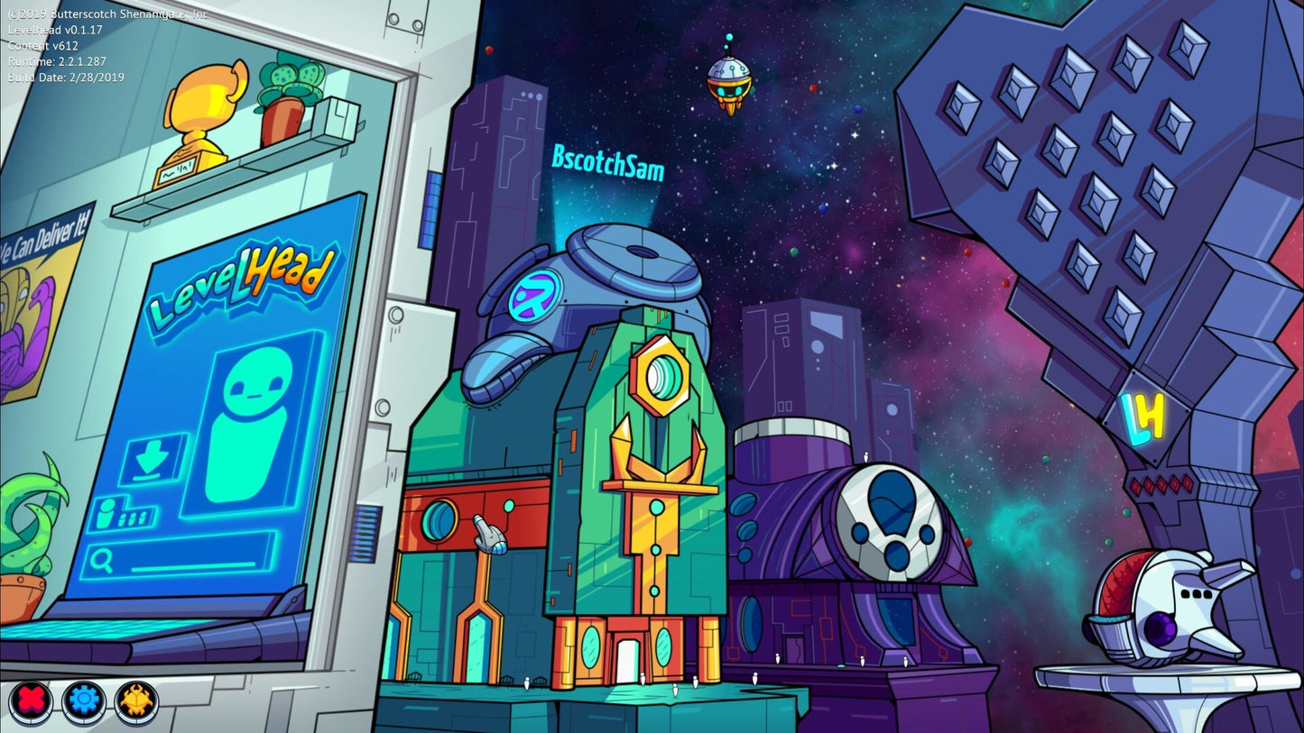 Levelhead (PC) - Steam Key - GLOBAL   - Butterscotch Shenanigans [Email/Instant Delivery]