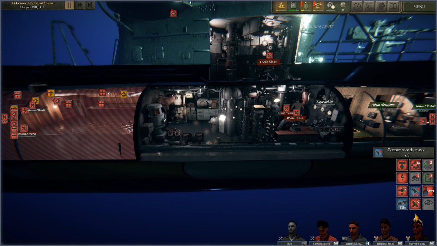 UBOAT (PC) - Steam Key - GLOBAL   - PlayWay S.A. [Email/Instant Delivery]