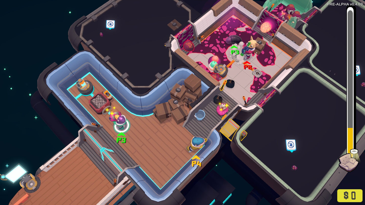 Out of Space: Couch Edition (PC) - Steam Key - GLOBAL   - Behold Studios [Email/Instant Delivery]