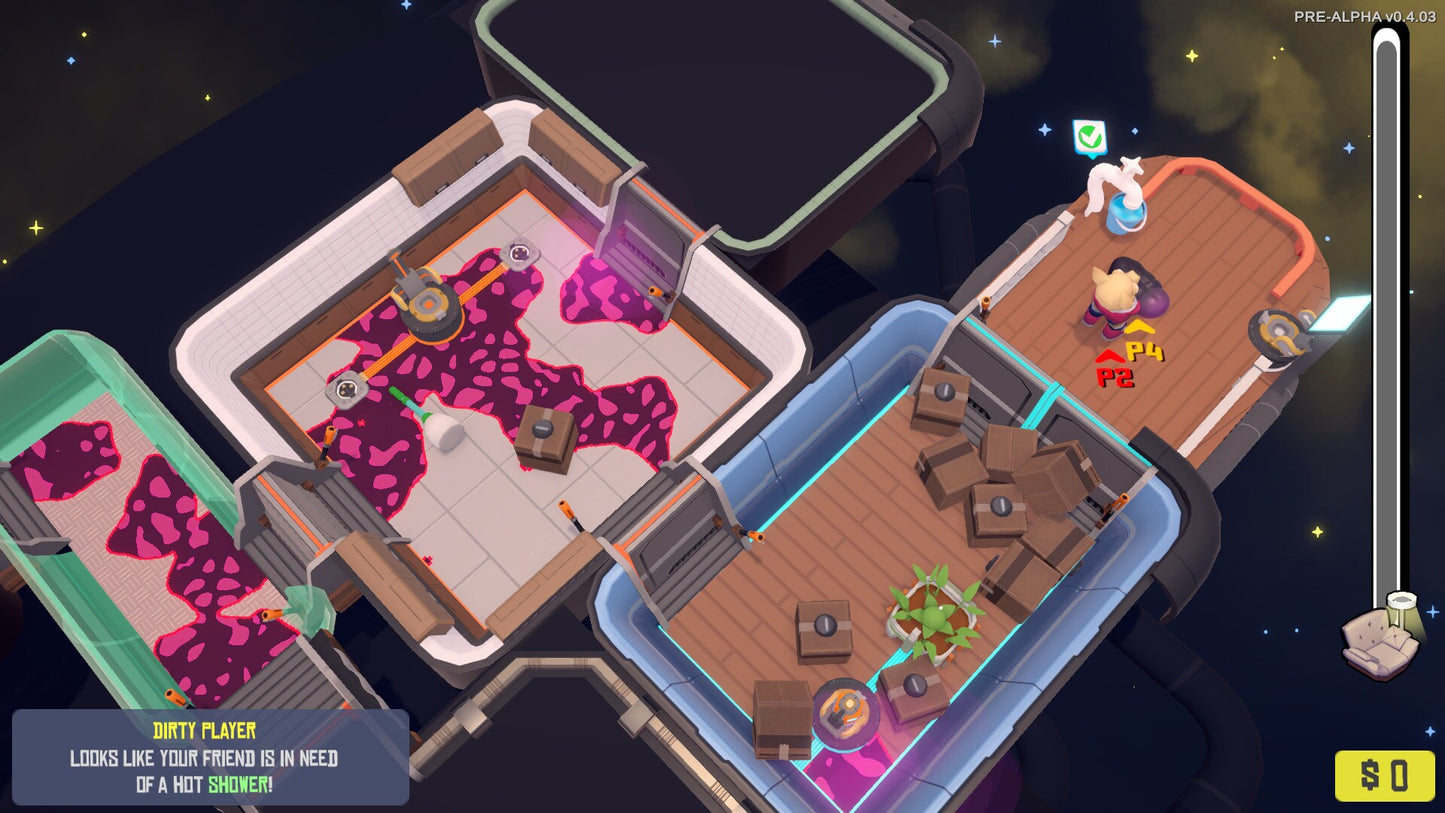Out of Space: Couch Edition (PC) - Steam Key - GLOBAL   - Behold Studios [Email/Instant Delivery]
