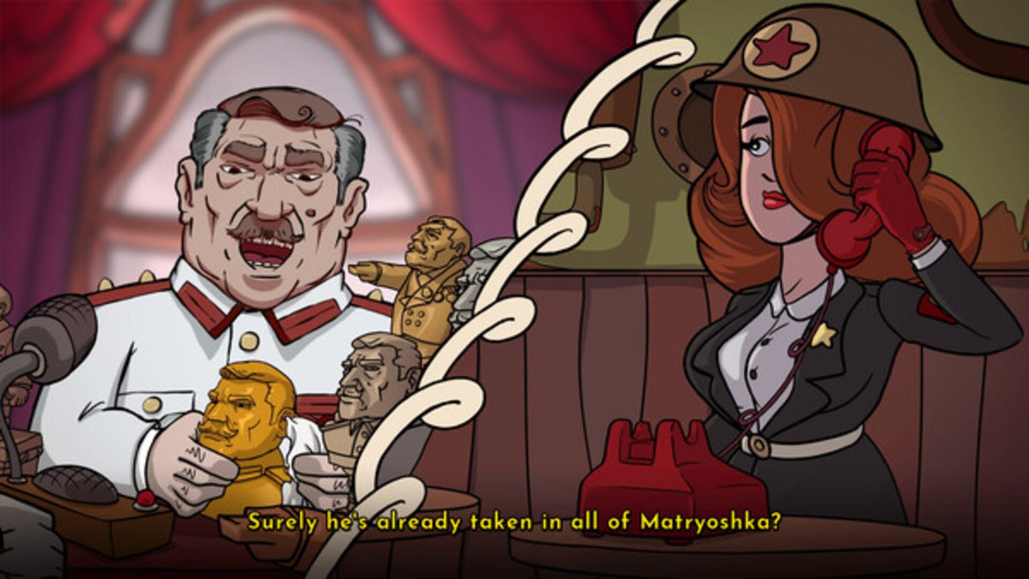 Irony Curtain: From Matryoshka with Love Steam Gift GLOBAL   - Artifex Mundi [Email/Instant Delivery]