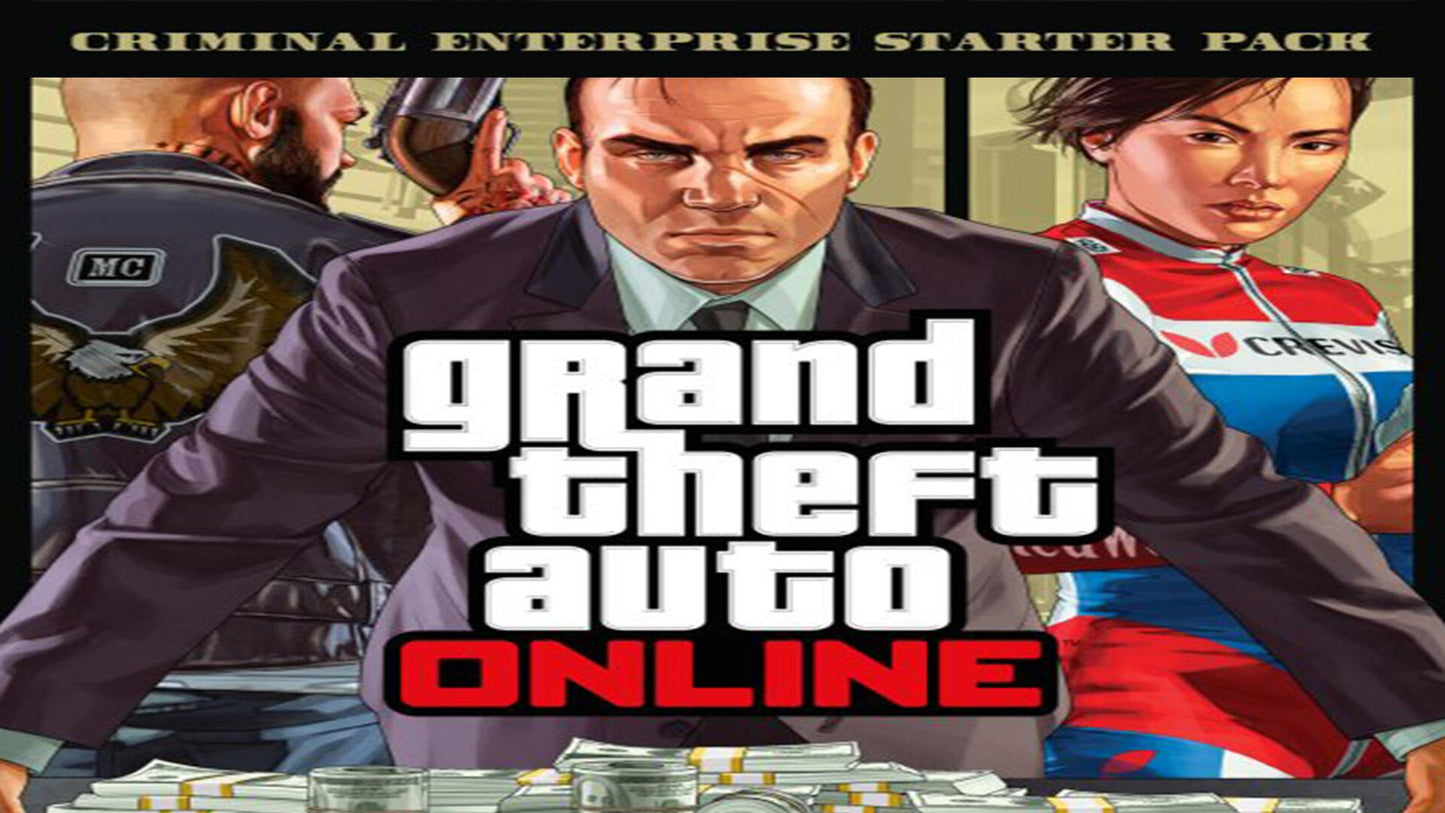 Grand Theft Auto V + Criminal Enterprise Starter Pack - Rockstar Key - GLOBAL   - Rockstar Games [Email/Instant Delivery]