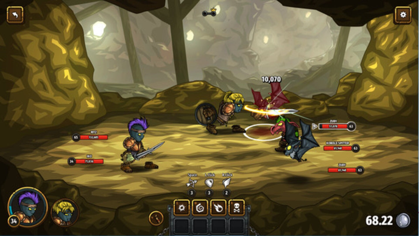 Swords & Souls: Neverseen (PC) - Steam Gift - GLOBAL   - Armor Games [Email/Instant Delivery]