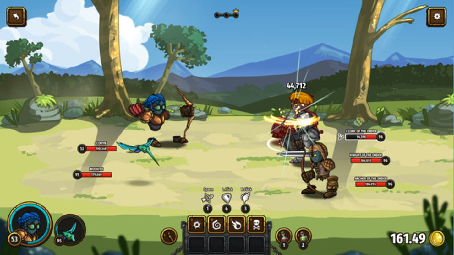 Swords & Souls: Neverseen (PC) - Steam Gift - GLOBAL   - Armor Games [Email/Instant Delivery]