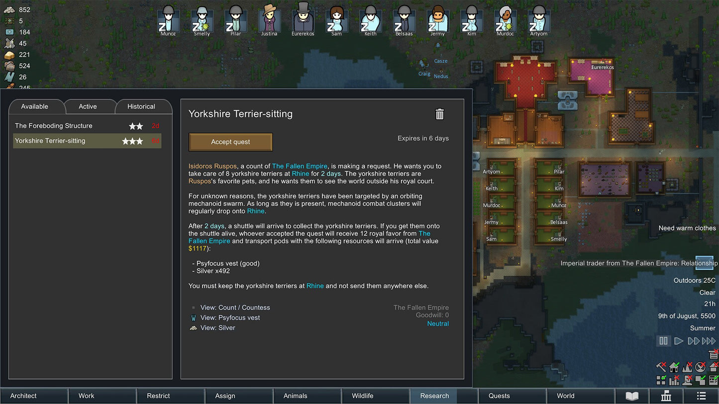 RimWorld - Royalty (DLC) - Steam - Key GLOBAL   - Ludeon Studios [Email/Instant Delivery]