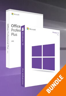 Microsoft Windows 10 Pro & Microsoft Office Professional 2019 Plus - Microsoft Key - GLOBAL  [Email/Instant Delivery]