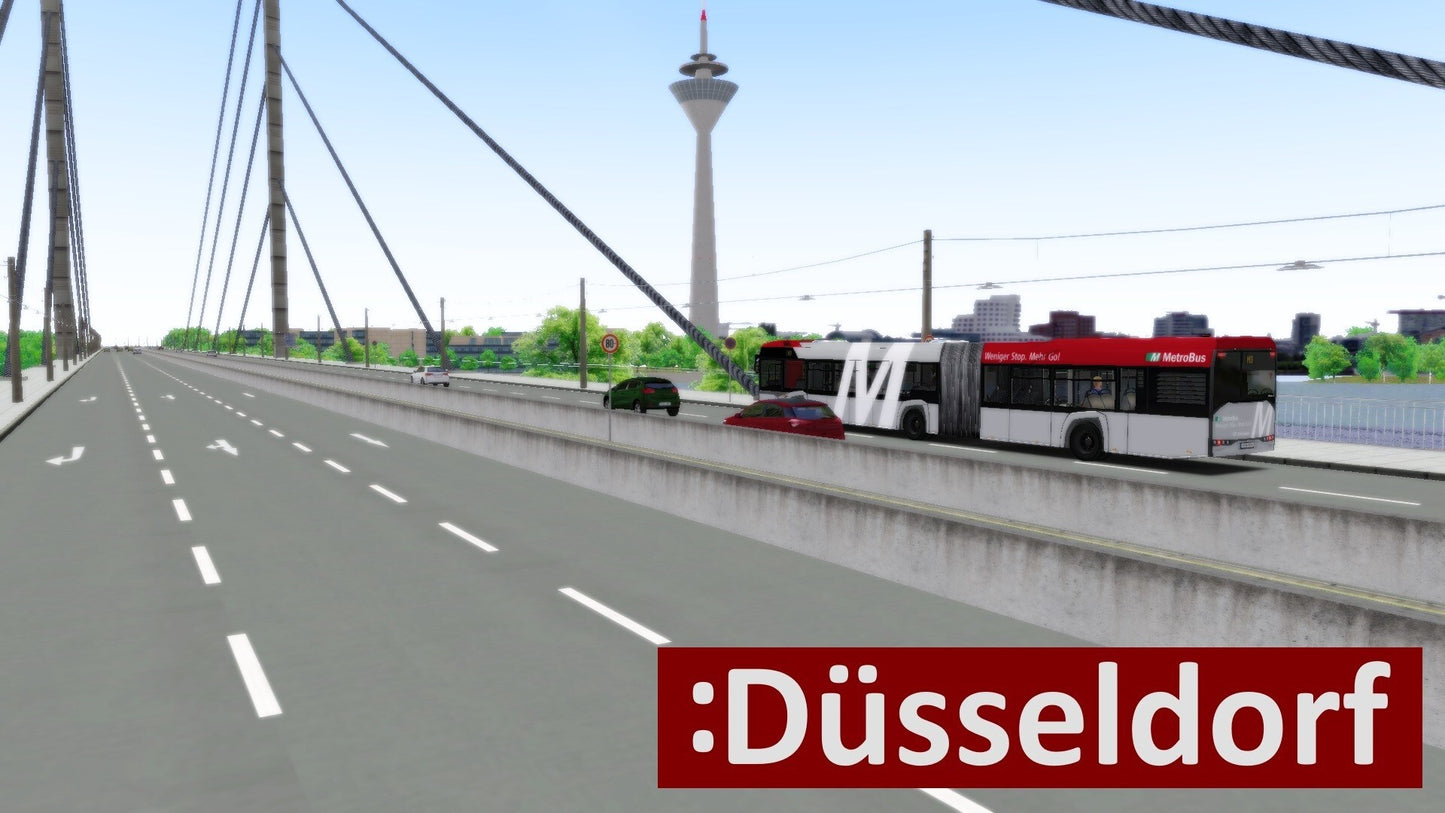 OMSI 2 Add-On Düsseldorf (PC) - Steam Gift - GLOBAL  [Email/Instant Delivery]