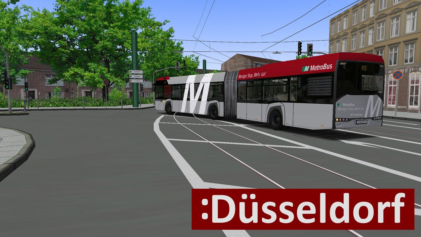 OMSI 2 Add-On Düsseldorf (PC) - Steam Gift - GLOBAL  [Email/Instant Delivery]