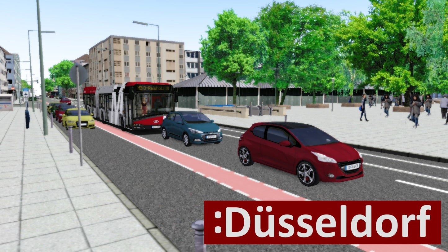 OMSI 2 Add-On Düsseldorf (PC) - Steam Gift - GLOBAL  [Email/Instant Delivery]