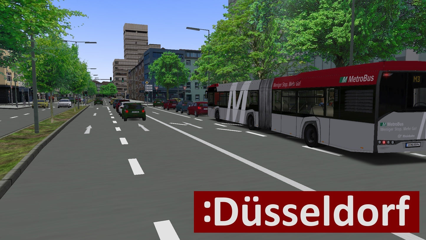 OMSI 2 Add-On Düsseldorf (PC) - Steam Gift - GLOBAL  [Email/Instant Delivery]