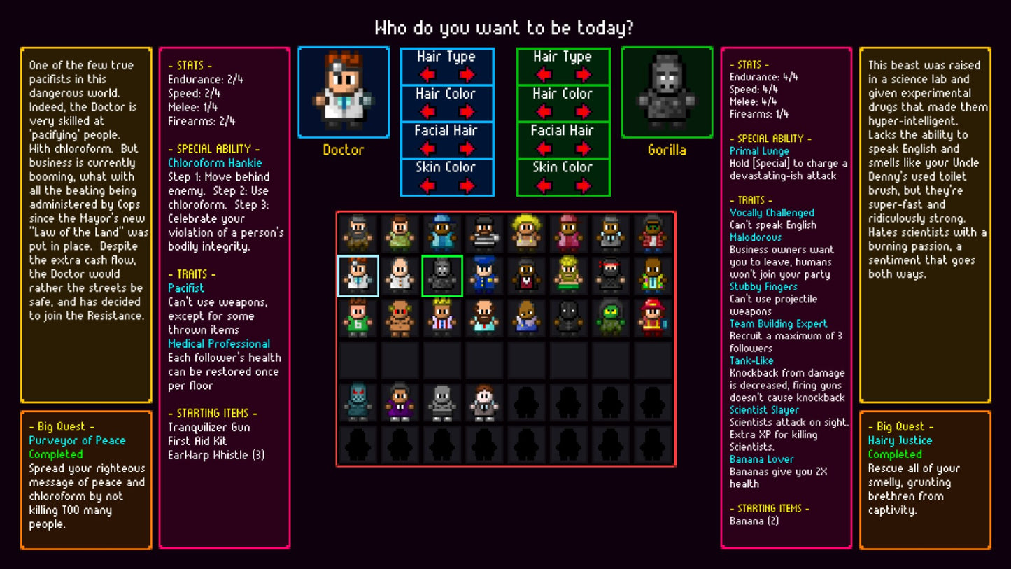 Streets of Rogue (PC) - Steam Gift - GLOBAL   - tinyBuild [Email/Instant Delivery]
