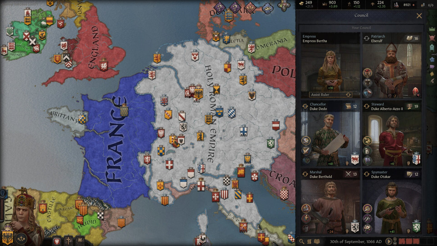 Crusader Kings III | Starter Edition (PC) - Steam Key - NORTH AMERICA   - Paradox Interactive [Email/Instant Delivery]