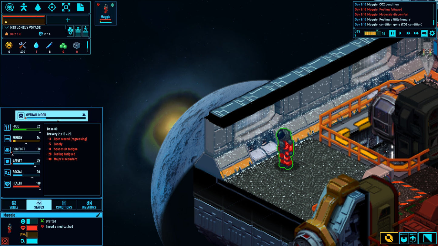 Space Haven (PC) - Steam Key - GLOBAL   - Bugbyte Ltd. [Email/Instant Delivery]