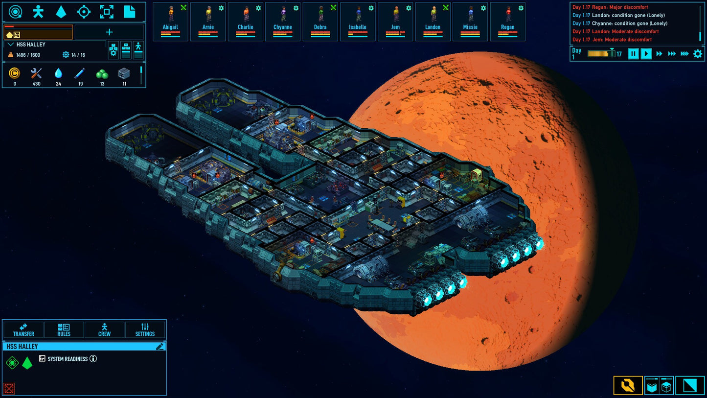 Space Haven (PC) - Steam Key - GLOBAL   - Bugbyte Ltd. [Email/Instant Delivery]