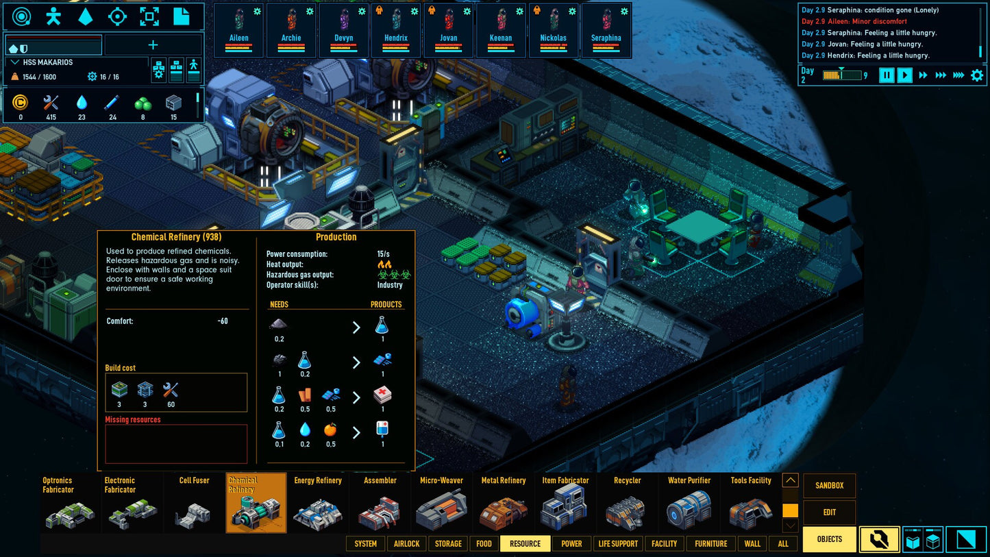 Space Haven (PC) - Steam Key - GLOBAL   - Bugbyte Ltd. [Email/Instant Delivery]