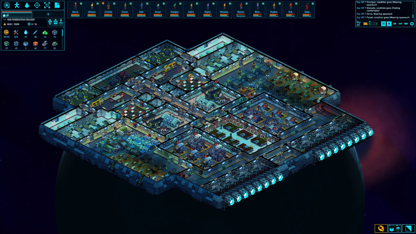Space Haven (PC) - Steam Key - GLOBAL   - Bugbyte Ltd. [Email/Instant Delivery]