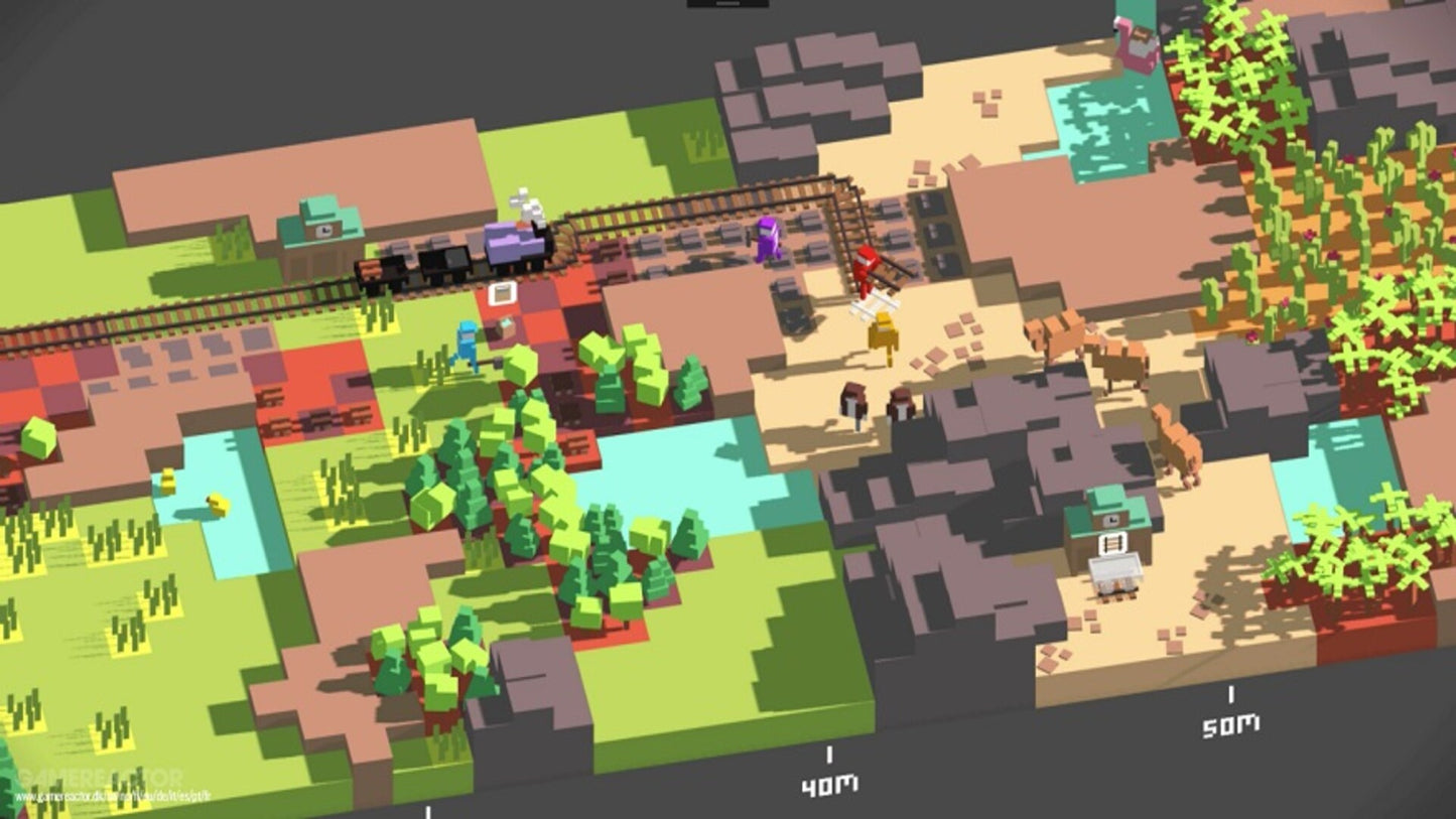 Unrailed! - Steam Key - NORTH AMERICA   - Daedalic Entertainment [Email/Instant Delivery]