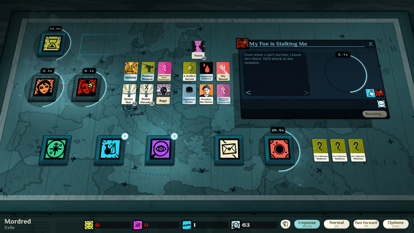 Cultist Simulator: The Exile (PC) - Steam Gift - GLOBAL  [Email/Instant Delivery]