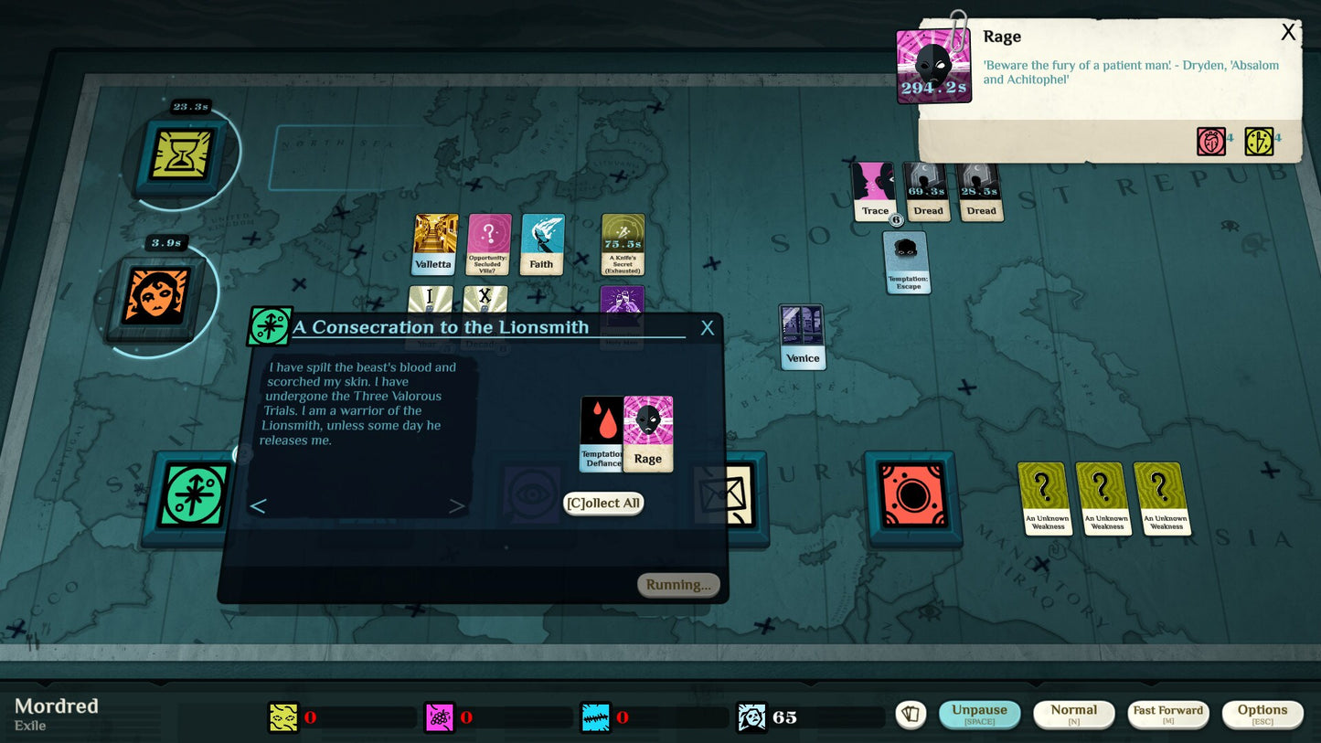 Cultist Simulator: The Exile (PC) - Steam Gift - GLOBAL  [Email/Instant Delivery]
