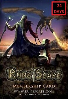 RuneScape Membership Timecard 24 Days (PC) - Runescape Key - GLOBAL  [Email/Instant Delivery]