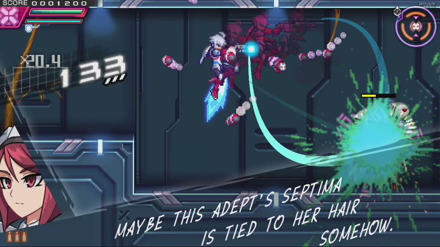 Azure Striker Gunvolt 2 (PC) - Steam Gift - NORTH AMERICA   - Inti Creates [Email/Instant Delivery]