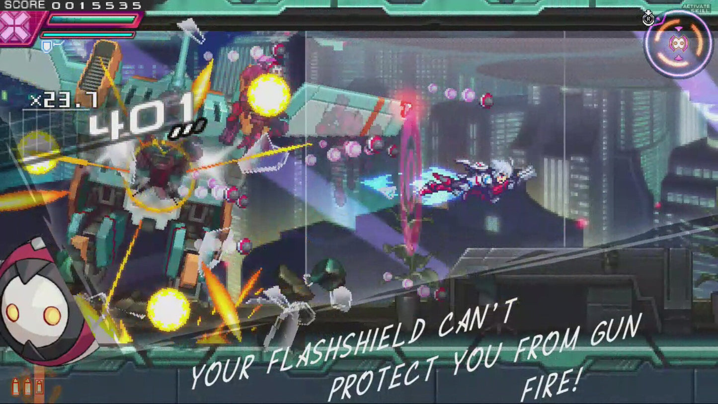 Azure Striker Gunvolt 2 (PC) - Steam Gift - NORTH AMERICA   - Inti Creates [Email/Instant Delivery]