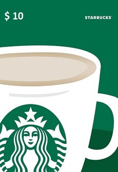 Starbucks Gift Card 10 USD - Starbucks Key - GLOBAL  [Email/Instant Delivery]