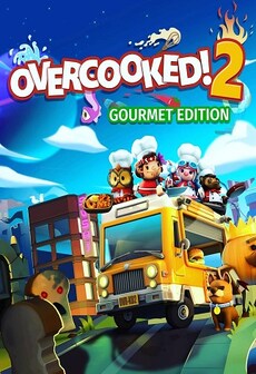 Overcooked! 2 | Gourmet Edition (PC) - Steam Key - GLOBAL   - Team17 [Email/Instant Delivery]