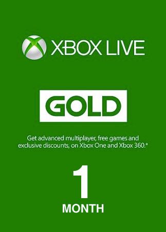 Xbox Live GOLD Subscription Card 1 Month Xbox Live GLOBAL   - Xbox Live [Email/Instant Delivery]
