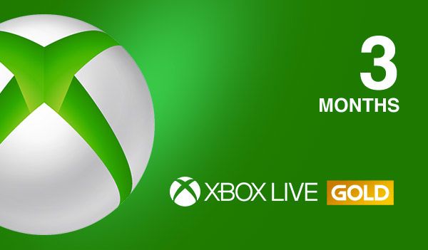 Xbox Live GOLD Subscription Card 3 Months Xbox Live GLOBAL   - Xbox Live [Email/Instant Delivery]