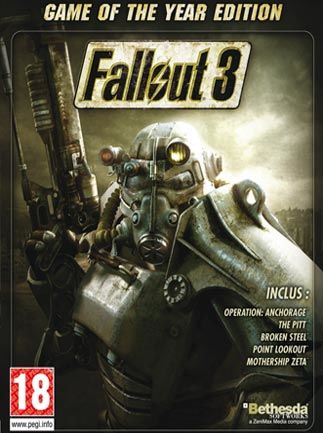 Fallout 3 - Game of the Year Edition Steam Key GLOBAL   - Bethesda Softworks [Email/Instant Delivery]