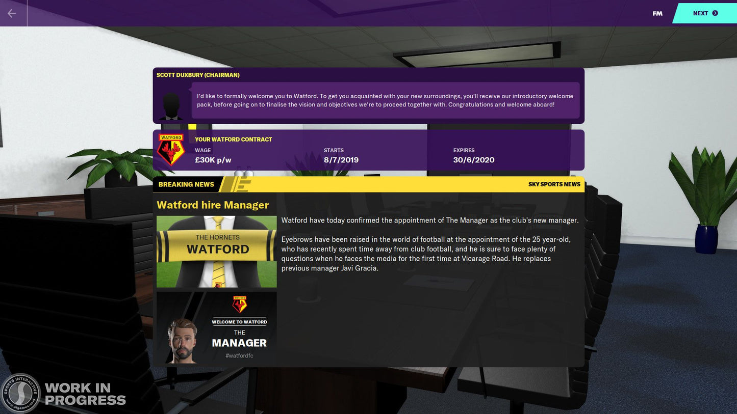 Football Manager 2020 Steam Key GLOBAL   - Steam [Email/Instant Delivery]