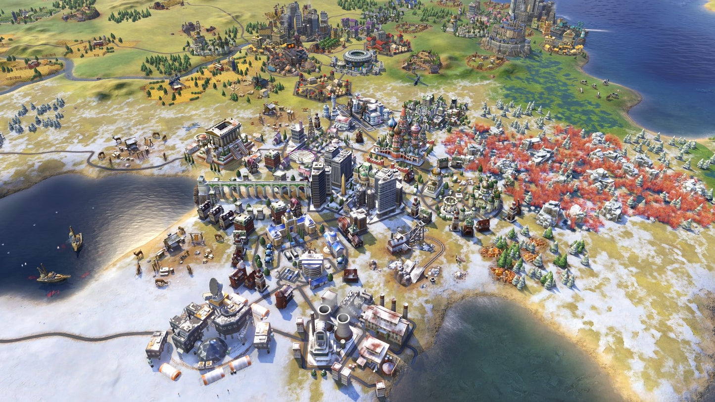 Sid Meier’s Civilization VI: Rise and Fall DLC Steam Key GLOBAL   - 2K [Email/Instant Delivery]