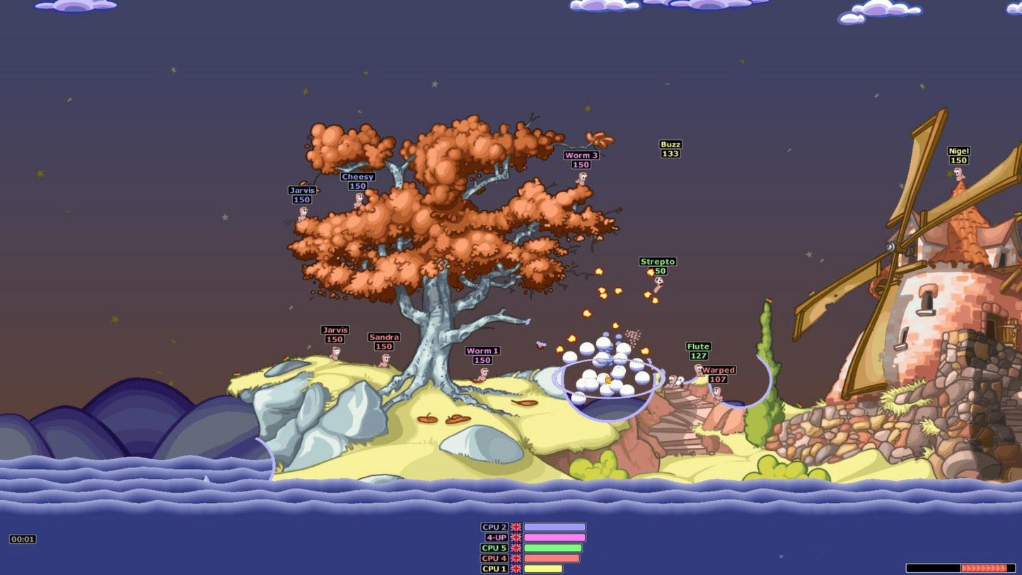 Worms Armageddon Steam Key GLOBAL   - Team17 Digital Ltd [Email/Instant Delivery]